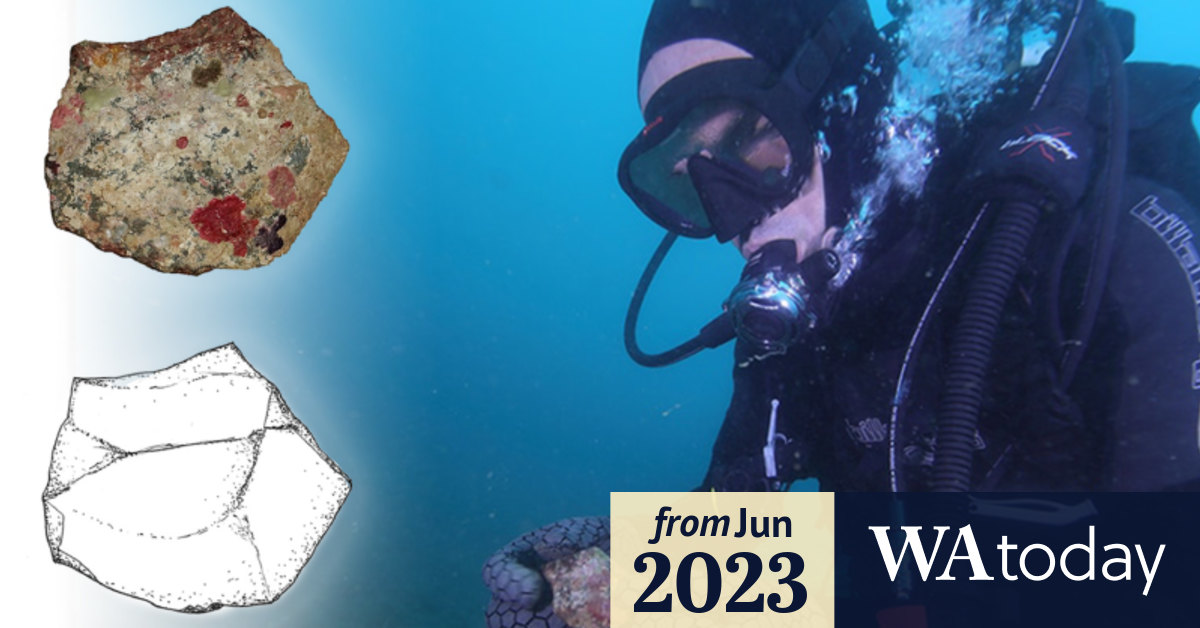 Indigenous artefacts found at underwater site match tools in use today